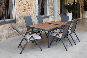 Уличный раздвижной стол Lagos