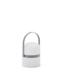 Настольная переносная мини-лампа Lame светло-серая