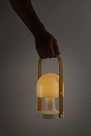 Портативный светильник FollowMe белый/дуб