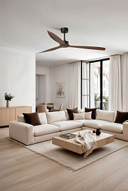 Потолочный вентилятор Just Fan черный