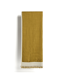 Двухцветный шерстяной плед Orlet, 130 x 170 см