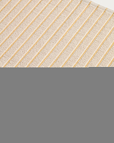 Хлопковый коврик для ванной Merade с желтыми полосками, 50 x 80 см