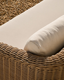 3-местный диван Meria из искусственного ротанга 208 см