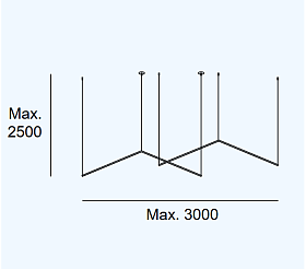 Подвес Tubs Modular Double Triangular 00-A175-05-M1