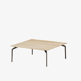 Квадратный столик Kern 90x90 высотой 35 см