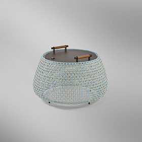 Уличный портативный светильник Nans Bag/38/R Outdoor бежевый