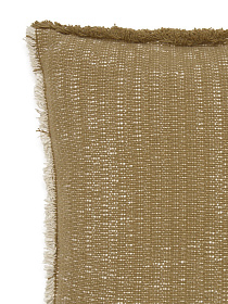 Подушка декоративная Handloom square охра 45*45