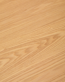 Стол Indara из шпона и каучукового дерева с натуральной отделкой 160 х 90