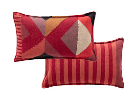 Подушка декоративная Vanguardias красная 60x36 см