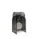 Настольная лампа Fold 31 см Textured black 