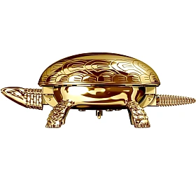 Пресс-папье/колокольчик TURTLE M-700 L GOLD 23kt