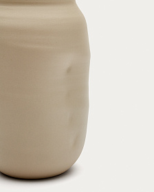 Macaire Керамическая ваза бежевого цвета Ø 34 см