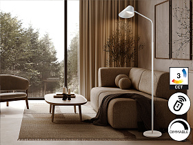 Esino Торшер 1L белый