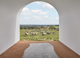 Ковер Lines серый