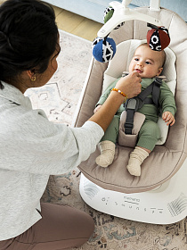 Кресло-качалка UPPAbaby Mamaroo Charlie - Sand Melange