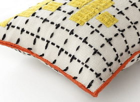 Подушка Bandas Space C желтая