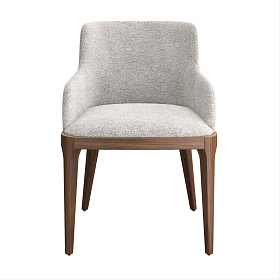 Стул Garbo/А ткань Loop 07, итальянский орех