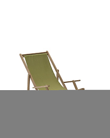 Складное кресло Vilara из акации для улицы салатового цвета