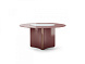 Обеденный стол Havasu 2 150 лак Berry Red/мрамор Carrara