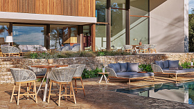 Обеденный стул Alaska WHITE WASH