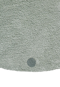 Ковер Горошек синий шалфей D140