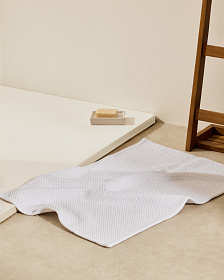 Коврик для ванной Erona из хлопка белый 50 x 70 см