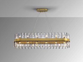 Grace Люстра 28L золотая овальная