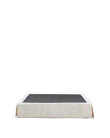 Основание кровати Jaira со съемным чехлом из белого шенилла для матраса 160 х 200 см