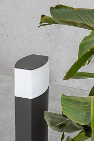 Уличный светильник Datna 60 см темно-серый