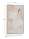 Абстрактная картина Selnar бежевая 60 x 90 см