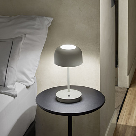 Настольная лампа Bol M/37 Цвет серый-галечный