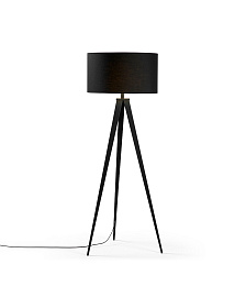 Торшер Uzagi черный