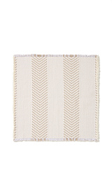 Коврик для ванной Bina из 100% хлопкового жаккарда цвета экрю 50 x 70 см