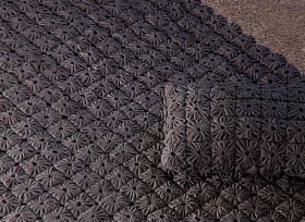 Подушка декоративная Momos антрацитовая 48x30 см