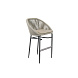 Барный стул RODONA BEIGE-CARBON