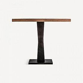 Барный стол BUGLE черный/натуральный