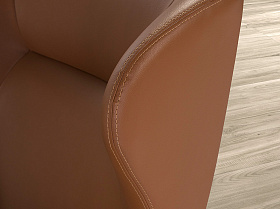 Поворотное кресло из искусственной кожи SF-801E /5038