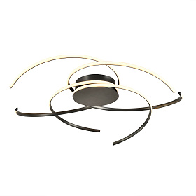 Cadence Большой потолочный светильник черный