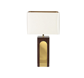 Настольная лампа Metropolitan Translucent Dark Brown Oak