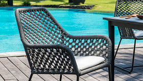 Кресло обеденное Moma ANTHRACITE CARBON