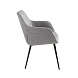 Обеденный стул 4222 из серой ткани