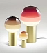 Настольный светильник Dipping Light S кремовый-матовая латунь
