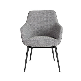 Обеденный стул 4222 из серой ткани