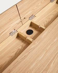 Рабочий стол Jakes 120x70 натуральный шпон