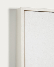 Erale Абстрактная картина ручной работы в серо-синих тонах, размер 120 x 200 см