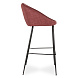 Барный стул Almer с вишневой обивкой