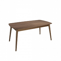 Раздвижной обеденный стол 1100/EM101T из шпона орехового дерева 180 см