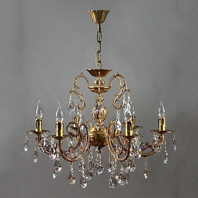 Люстра Alicante Ambiente 6L 8888/6 AB Tear Drop