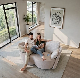 Диван поворотный Infinity XL + 2 подушки 62 x 54 см