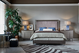 Кровать с мягким изголовьем CORAL CRQP11 